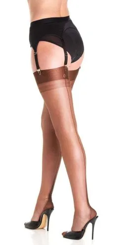 Gio Stockings Nylons Harmony Outline Schokolade