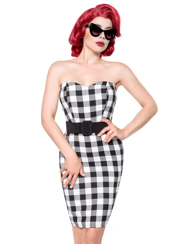 BELSIRA Pencildress Gingham – Bild 2