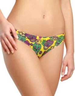 Mememe Skulls Lovers Muertos Thong