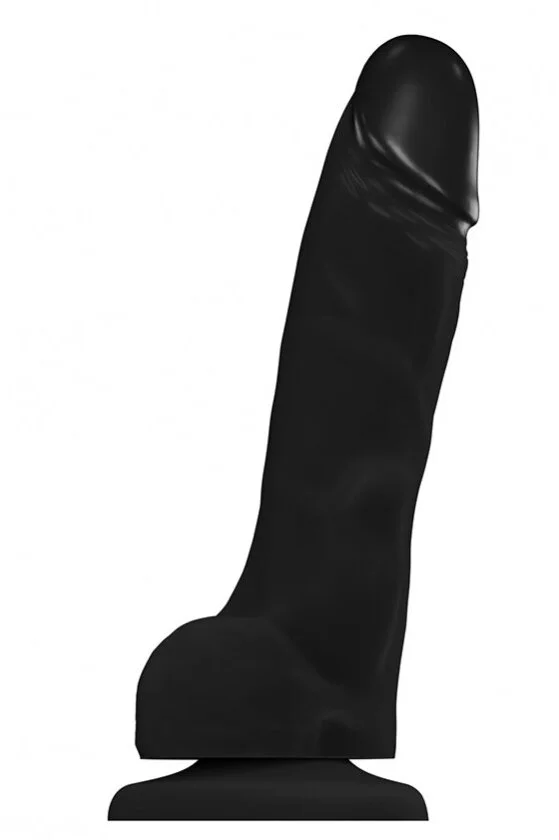 Strap-on-me Soft Realistic Dildo Schwarz L
