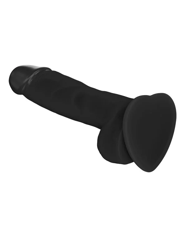 Strap-on-me Soft Realistic Dildo Schwarz L – Bild 3