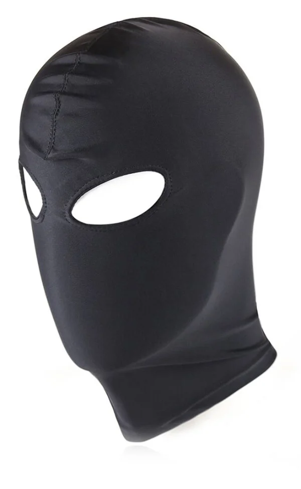 Spandex-Maske Mit Offenem Augen Schwarz