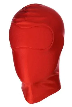 Spandex-Maske Ohne Öffnungen Rot
