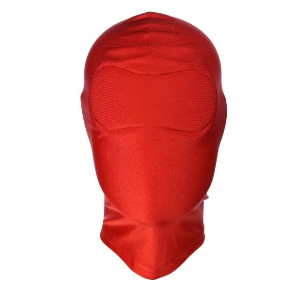Spandex-Maske Ohne Öffnungen Rot – Bild 2