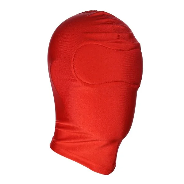 Spandex-Maske Ohne Öffnungen Rot – Bild 3