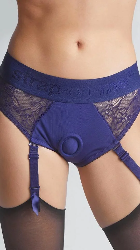 Strap-on-me Harness Diva Blau