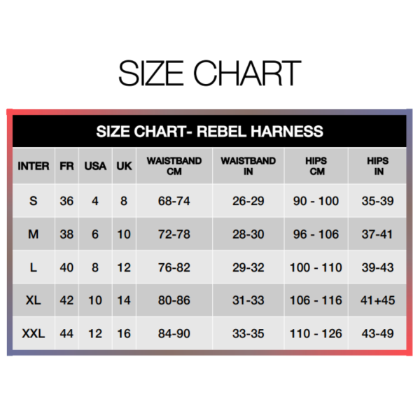 Strap-on-me Harness Rebel Blau – Bild 6