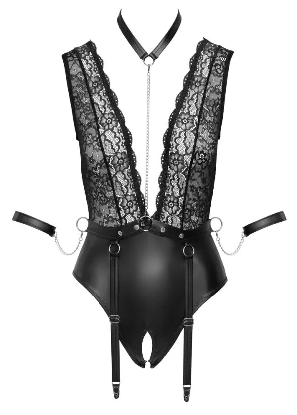 Strapsbody Mit Fesselriemen – Bild 5