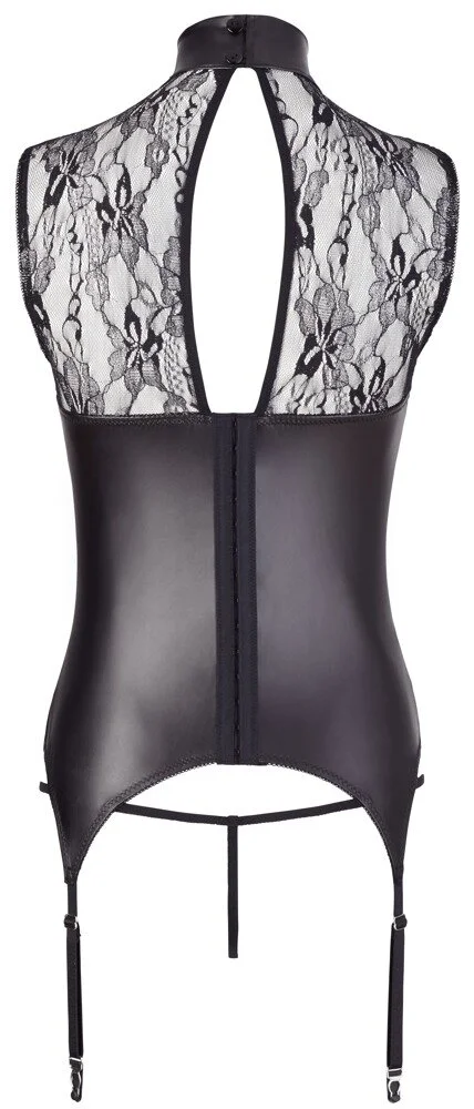 Abierta Fina Strapshemd Plus String Ouvert – Bild 6