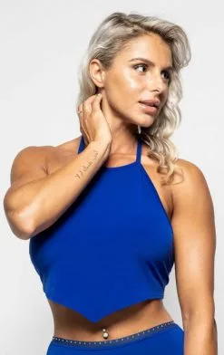 Patrice Catanzaro Trefle Top Blau