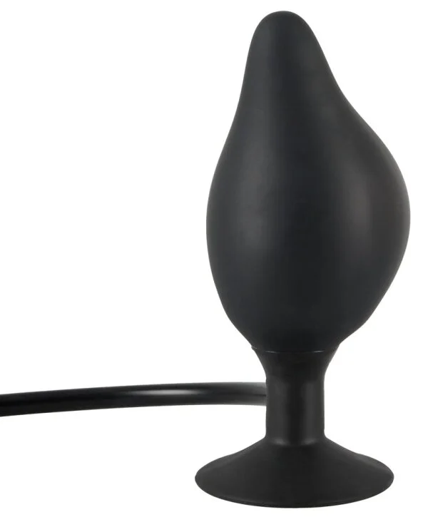 True Black Inflatable Butt Plug – Bild 4