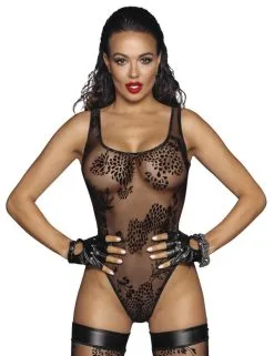 Noir Handmade Tüll-Stringbody