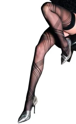 TRASPARENZE Unicorno Hold Ups Schwarz