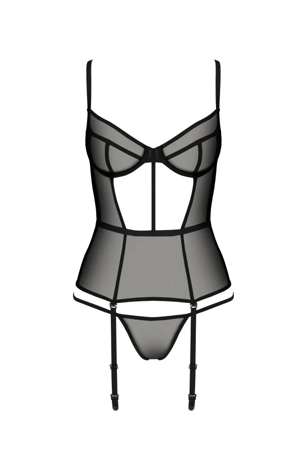 Passion Varella Korselett Schwarz – Bild 3