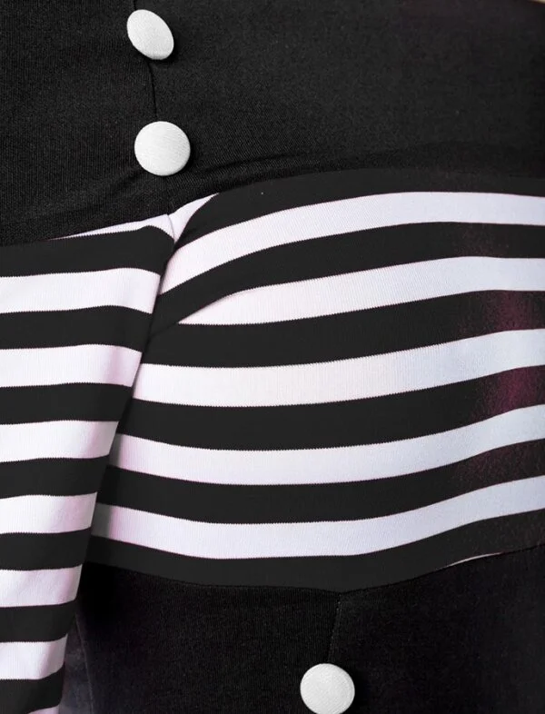 BELSIRA Vintage Kleid Gestreift – Bild 3