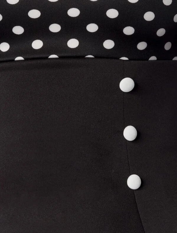 BELSIRA Vintage Kleid Polka-Dots – Bild 3