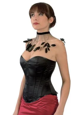 Revanche De La Femme Vollbrust-Korsett Schwarz