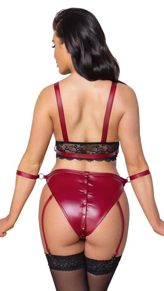 Wetlook Bralette Plus Straps-Slip – Bild 2