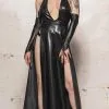 Patrice Catanzaro Wetlook-Kleid Lilith