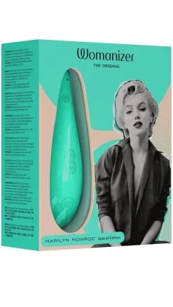 Womanizer THE ORIGINAL Womanizer Marilyn Monroe Special Edition Türkis