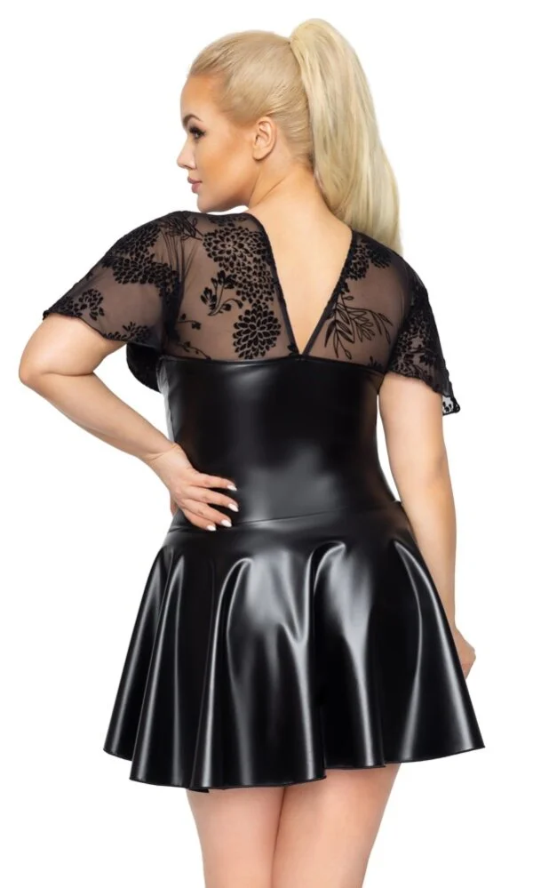 Noir Handmade XXL-Kleid Mit Ausgestelltem Röckchen – Bild 2