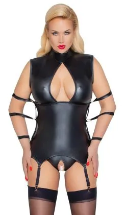 XXL Strapshemd Ouvert