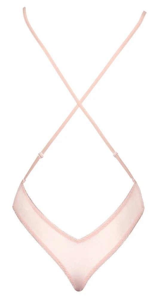 Kissable Zartroséfarbener Body – Bild 4