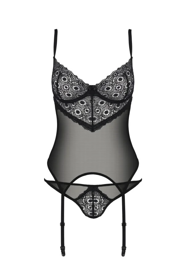 Passion Zinnia Korselett Schwarz – Bild 4