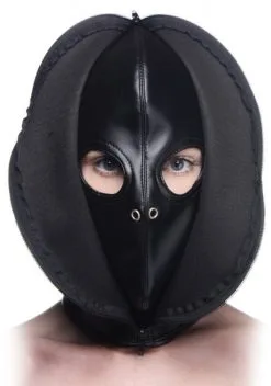 Zip Front Bondage-Maske